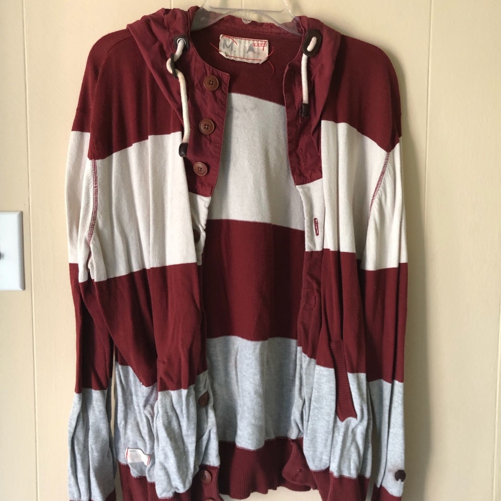 Marshall Artist button up hoody size large